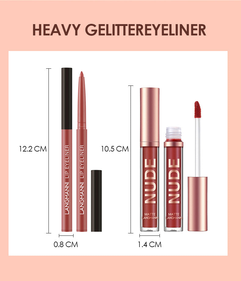 Lip Liner And Lipstick Makeup 12 Pcs Set 6 Matte Lipstick 6 Lip Liner Pens Waterproof Long Lasting Matte Lipstick Beauty Cosmetics Makeup Gift For Girls Lipstick Set Lip Liner And Lipstick Makeup 12 Pcs Set 6 Matte Lipstick 6 Lip Liner Pens Waterproof Long Lasting Matte Lipstick Beauty Cosmetics Makeup Gift For Girls Lipstick Set